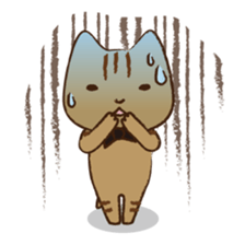 Maron - House steward cat of Hitokuri. sticker #705161
