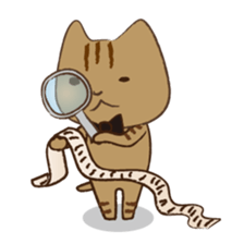 Maron - House steward cat of Hitokuri. sticker #705189