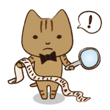 Maron - House steward cat of Hitokuri. sticker #705190