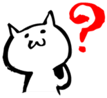 brushCAT sticker #705485