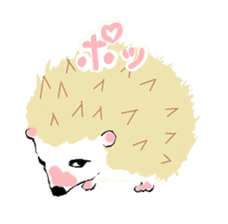 Hedgehog HARIO and NEZUMIKO sticker #705842