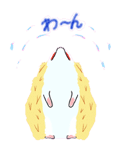 Hedgehog HARIO and NEZUMIKO sticker #705846