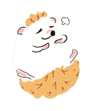 Hedgehog HARIO and NEZUMIKO sticker #705859