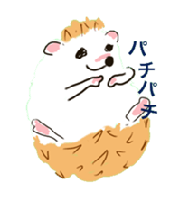 Hedgehog HARIO and NEZUMIKO sticker #705862