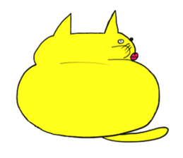Fat Cat sticker #706267