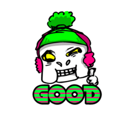 Pretty skeleton Jitaro sticker #706992