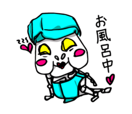 Pretty skeleton Jitaro sticker #706993