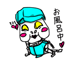 Pretty skeleton Jitaro sticker #706993