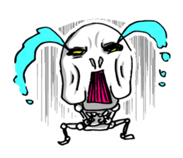 Pretty skeleton Jitaro sticker #706994