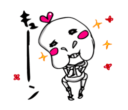 Pretty skeleton Jitaro sticker #707007