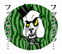 Pretty skeleton Jitaro sticker #707018