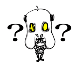 Pretty skeleton Jitaro sticker #707020