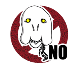 Pretty skeleton Jitaro sticker #707024
