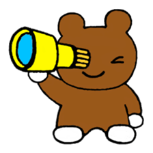 Mrs.yoo of a bear. sticker #708111