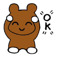 Mrs.yoo of a bear. sticker #708112