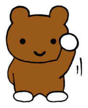 Mrs.yoo of a bear. sticker #708114