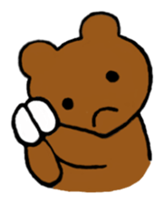 Mrs.yoo of a bear. sticker #708115