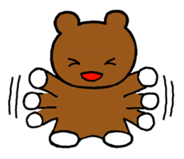 Mrs.yoo of a bear. sticker #708116