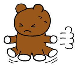 Mrs.yoo of a bear. sticker #708118