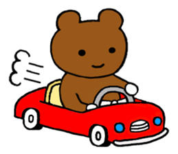 Mrs.yoo of a bear. sticker #708121