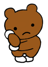 Mrs.yoo of a bear. sticker #708123