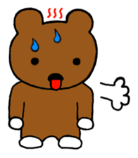 Mrs.yoo of a bear. sticker #708126