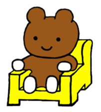 Mrs.yoo of a bear. sticker #708130