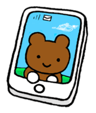 Mrs.yoo of a bear. sticker #708132