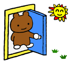 Mrs.yoo of a bear. sticker #708133