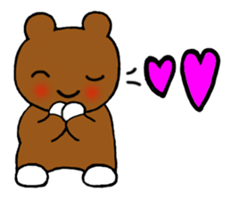 Mrs.yoo of a bear. sticker #708135