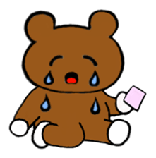 Mrs.yoo of a bear. sticker #708137