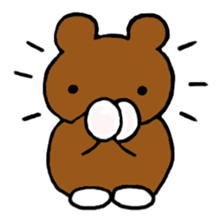 Mrs.yoo of a bear. sticker #708139