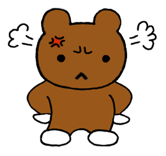 Mrs.yoo of a bear. sticker #708141