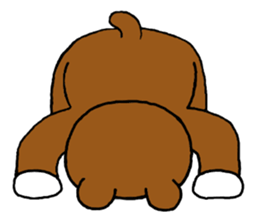 Mrs.yoo of a bear. sticker #708142