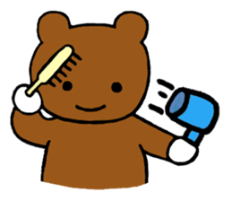 Mrs.yoo of a bear. sticker #708145