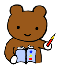 Mrs.yoo of a bear. sticker #708147