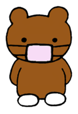 Mrs.yoo of a bear. sticker #708150