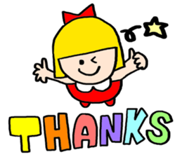 Small Girl(Age 5) sticker #708917