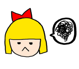 Small Girl(Age 5) sticker #708922