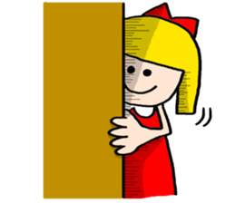 Small Girl(Age 5) sticker #708941