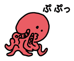 Octopus-san sticker #709216