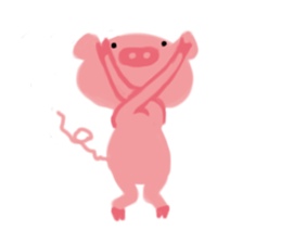 I LOVE PIG sticker #709712