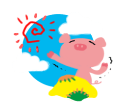 I LOVE PIG sticker #709713