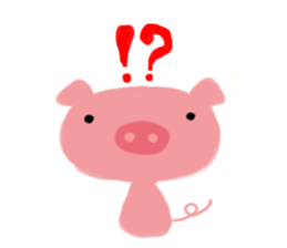 I LOVE PIG sticker #709719