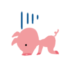 I LOVE PIG sticker #709724