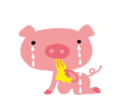 I LOVE PIG sticker #709725