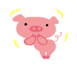 I LOVE PIG sticker #709726