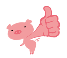 I LOVE PIG sticker #709730