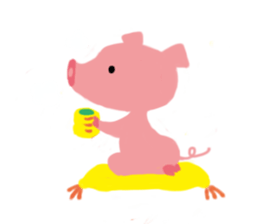 I LOVE PIG sticker #709739