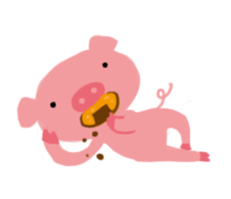 I LOVE PIG sticker #709740
